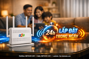 Đăng Ký Wifi FPT Phường Cẩm Thành Trong Ngày: Thủ Tục Siêu Tốc, Có Mạng Dùng Ngay