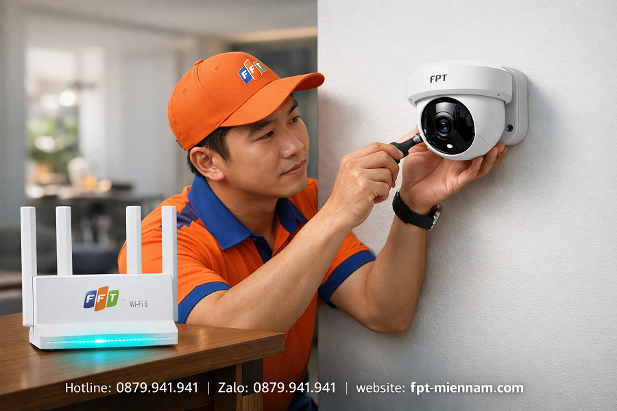 Dịch Vụ Lắp Đặt Camera Giám Sát FPT Phường Bà Rịa Uy Tín, Bảo Hành Chính Hãng