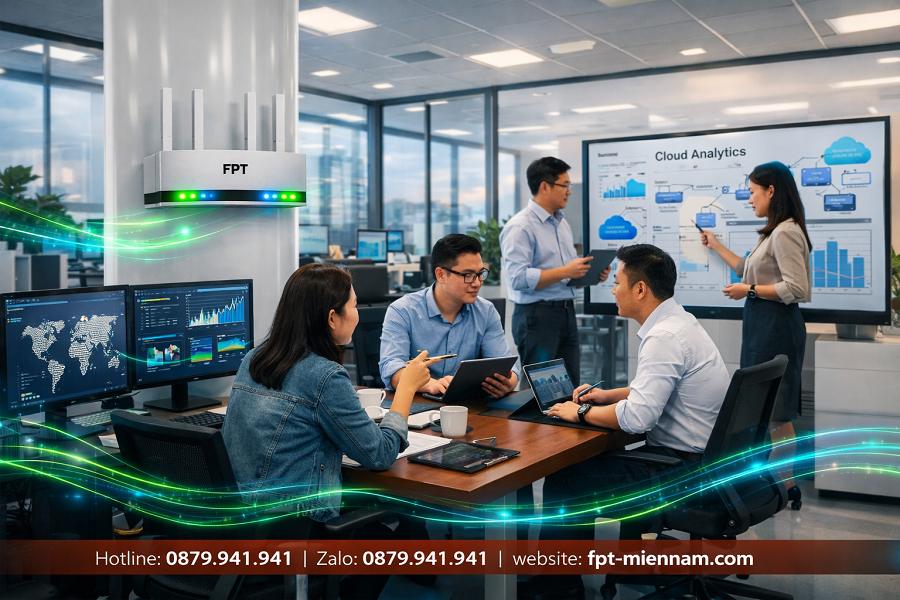 Giải Pháp Internet FPT Cho Văn Phòng Chuyển Đổi Số Tại Phường Tân Phước
