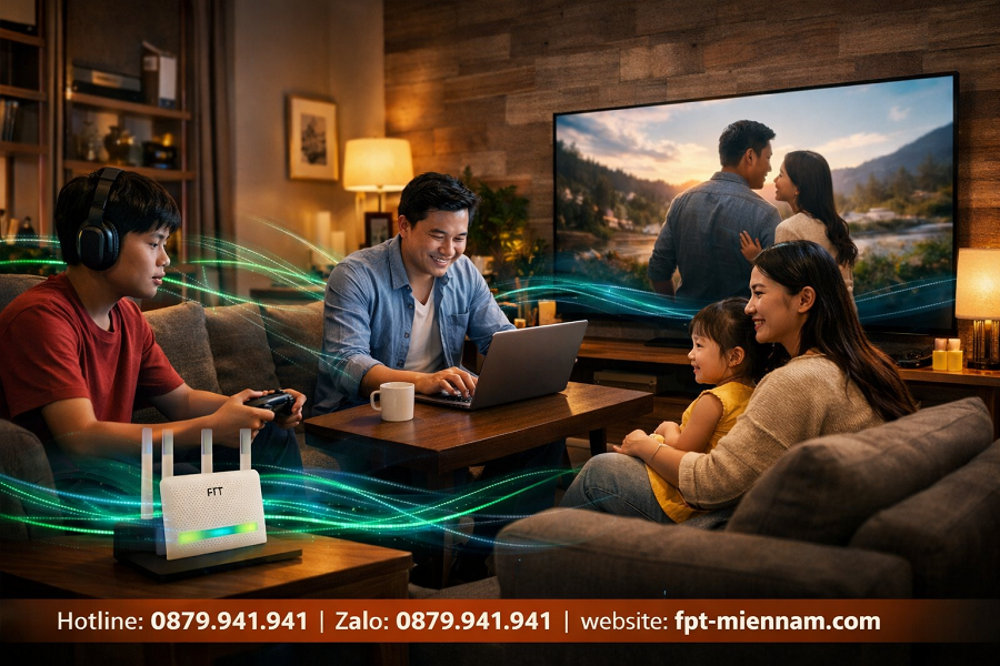 Gói Cước Internet Tốc Độ Cao FPT Phường Tam Long: Phục Vụ Tốt Mọi Hoạt Động Số