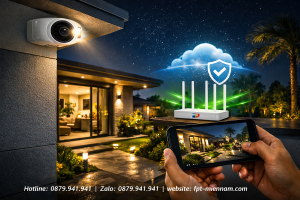 Hệ Thống Camera An Ninh FPT Phường Tân Hải: Độ Phân Giải Cao, Hiển Thị Màu Ban Đêm