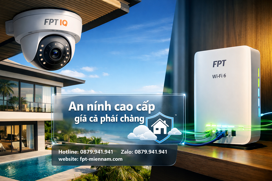 Hệ Thống Camera Giám Sát Thông Minh FPT Phường Tam Thắng Giá Bao Nhiêu?