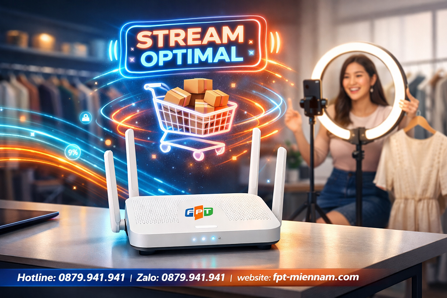 Internet FPT Quảng Ngãi Có Phù Hợp Livestream Bán Hàng? Giải Pháp Chốt Đơn Xuyên Suốt