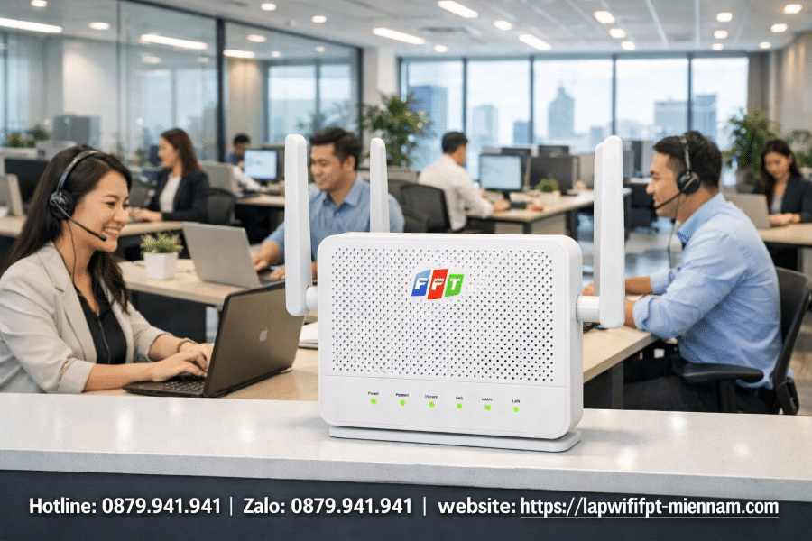 Internet FPT Tân Hiệp Cho Doanh Nghiệp: Giải Pháp Đường Truyền Tốc Độ Cao Và Ổn Định