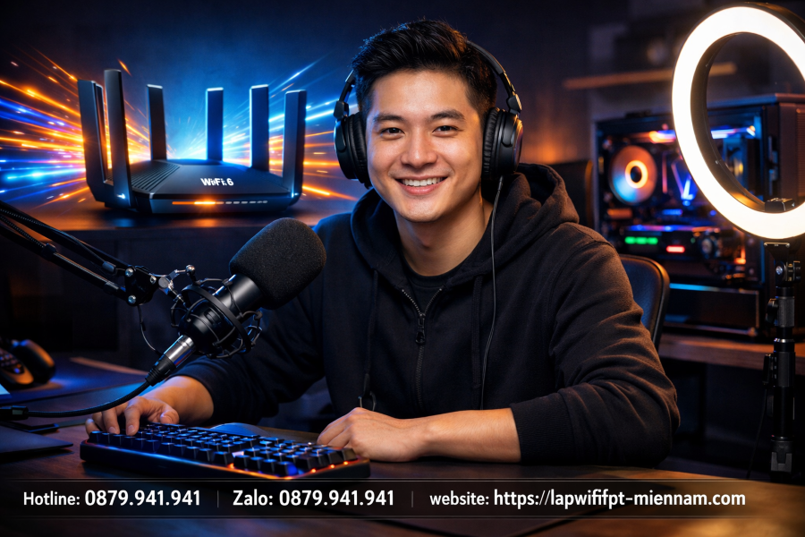 Internet FPT Tây Nam Livestream: Giải Pháp Mạng Tốc Độ Cao Cho Streamer