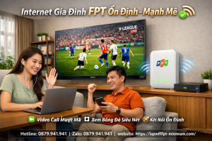 Internet FPT Vĩnh Tân Ổn Định Không? Đánh Giá Chi Tiết Hạ Tầng Cáp Quang Thế Hệ Mới