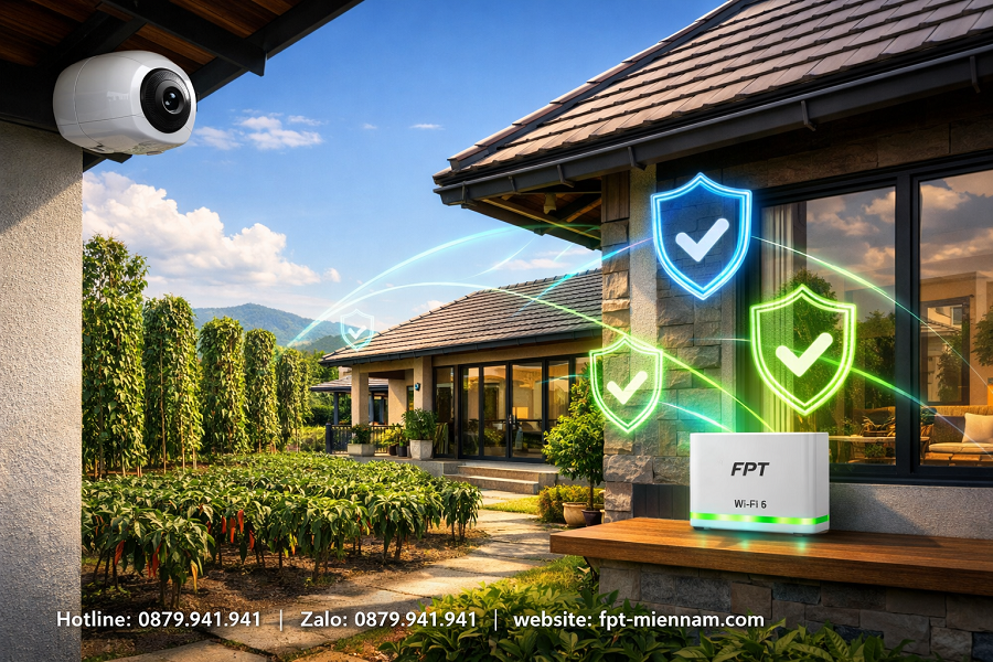 Lắp Camera Giám Sát FPT Xã Bàu Lâm: Bảo Vệ Tài Sản Gia Đình Bạn 24/7