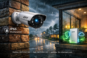 Lắp Đặt Camera FPT Ngoài Trời Chống Chịu Thời Tiết Khắc Nghiệt Tại Xã Long Hải