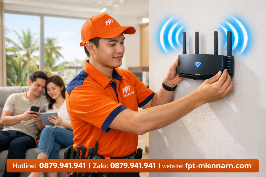 Lắp Mạng FPT Bình Khánh Nhanh Chóng: Quy Trình Siêu Tốc, Có Mạng Ngay Trong Ngày