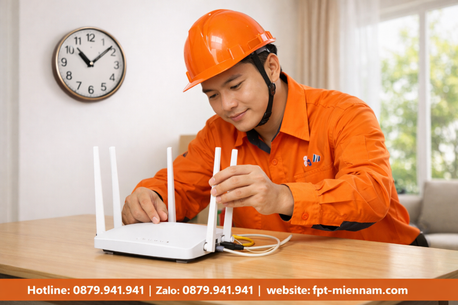 Lắp Mạng FPT Bình Khánh Trong Ngày – Triển Khai Siêu Tốc 24H