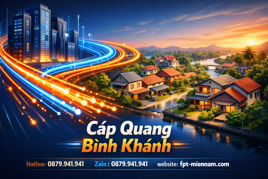 Lắp Mạng FPT Bình Khánh Ưu Đãi Mới – Cáp Quang Tốc Độ Cao, Chi Phí Cực Rẻ