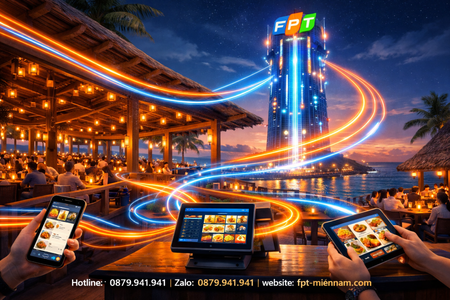 Lắp Mạng FPT Cần Giờ Cho Quán Hải Sản – WiFi Tốc Độ Cao, Gánh Tải Cực Đỉnh