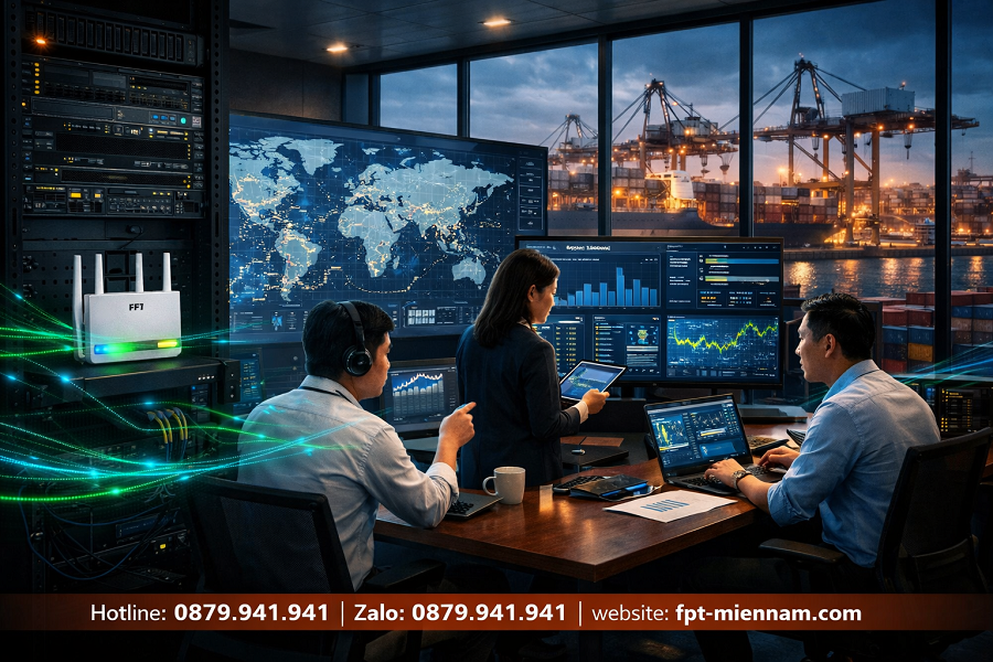 Lắp Mạng FPT Cho Công Ty Logistics, Vận Tải Tại Phường Phú Mỹ Ổn Định Nhất