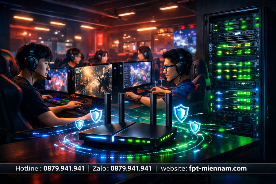 Lắp Mạng FPT Cho Quán Game, Tiệm Net Chuyên Nghiệp Tại Xã Ngãi Giao