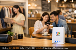 Lắp WiFi FPT Bình Cơ Cho Shop: Giải Pháp Mạng Ổn Định, Chịu Tải Tốt, Kinh Doanh Tốt