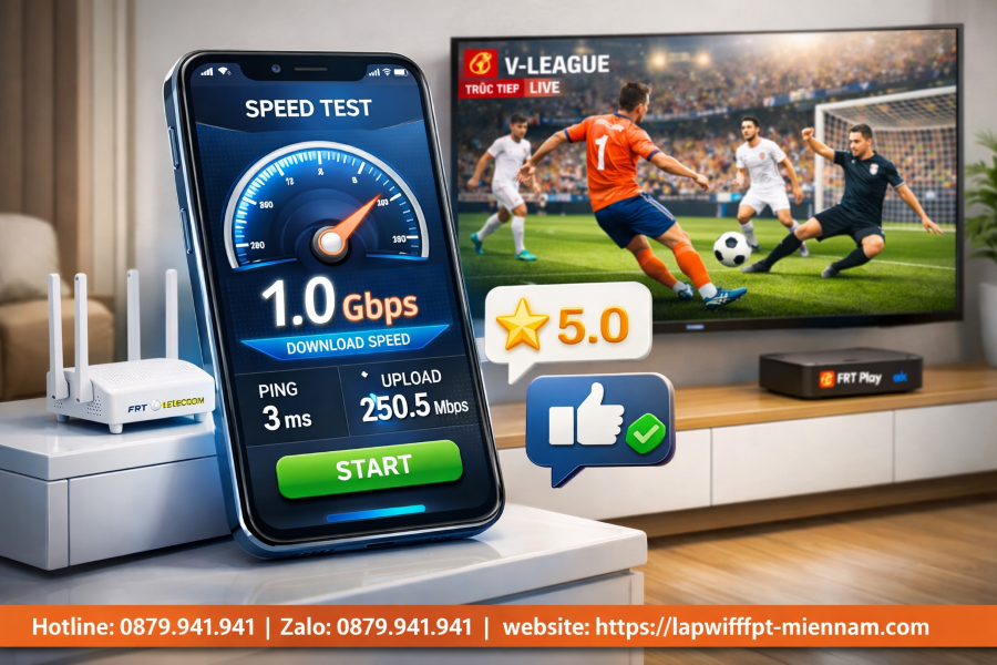 Review Mạng FPT Vĩnh Tân Thực Tế: Có Xứng Đáng Để Bạn Lắp Đặt?