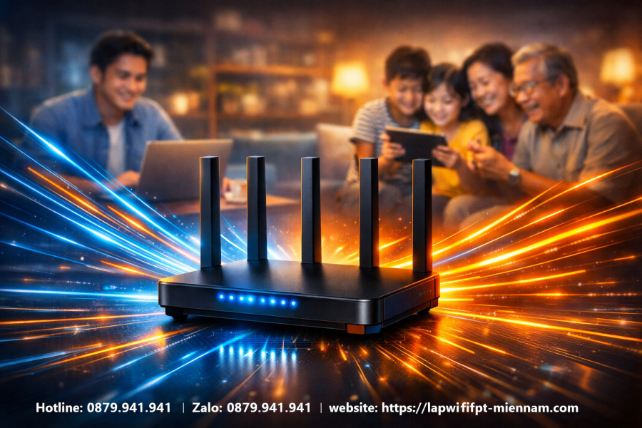 WiFi FPT Bến Cát Tốc Độ Cao: Trải Nghiệm Mạng Đỉnh Cao Cho Mọi Gia Đình